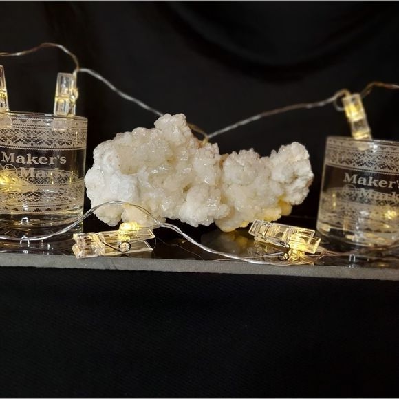 🥃🥃Set of 2 Makers Mark Holiday Rocks glasses🥃🥃 - Picture 6 of 6